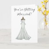 あなたは結婚! カード (黄色い花)