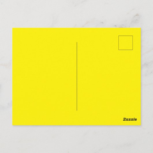 あなたは絶対に信じられない前向き引用文かわいい ポストカード (裏面)