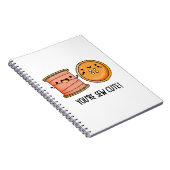 あなたは縫いおもしろい裁縫プリン ノートブック (右側)