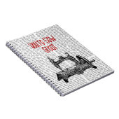 あなたは縫い素晴らしイラストレーション ノートブック (右側)