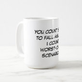 あなたは羊を数える コーヒーマグカップ (正面左)