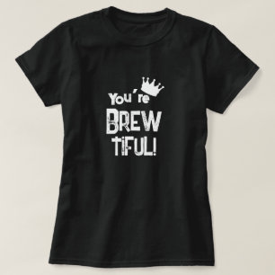 あなたは美しいコーヒー グラフィック Tシャツ