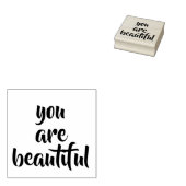 あなたは美しいゴム印、愛のゴム印である ラバースタンプ (押印)