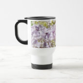 あなたは美しい!コーヒーマグ アジサイの花 トラベルマグ (左)