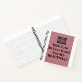 あなたは美しい! ノートブック (内部)