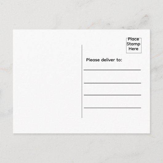 あなたは美しく恐れを知らないやる気を起こさせる引用文 ポストカード (裏面)