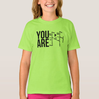 あなたは美しく素晴らしくできている Tシャツ