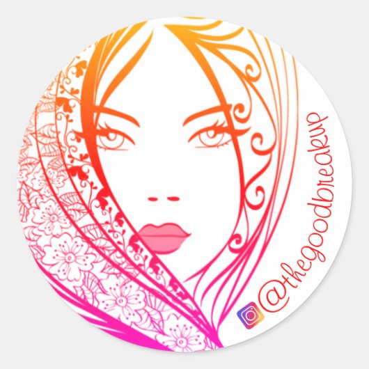 あなたは美 ラウンドシール (正面)