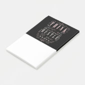 あなたは考え壊されたような大富豪の喧騒のように ポストイット (アングル)