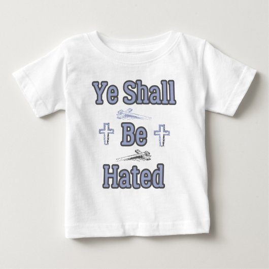 あなたは聖書の引用文を嫌われる ベビーTシャツ (正面)