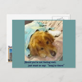 あなたは聞き感じが悪い ポストカード (正面/裏面)