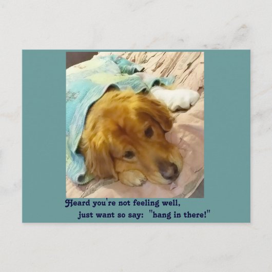 あなたは聞き感じが悪い ポストカード (正面)