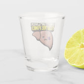 あなたは肝臓を閉鎖す素晴らしる ショットグラス (裏面)