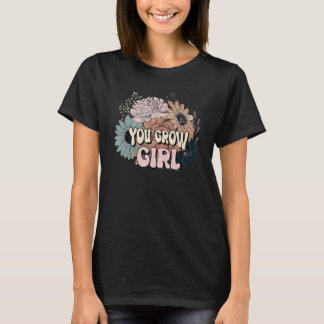 あなたは育てる女の子 ガーデナー 花 サボテン 多肉植物 Tシャツ