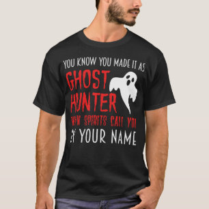 あなたは自分が幽霊狩りの超常 Tシャツ