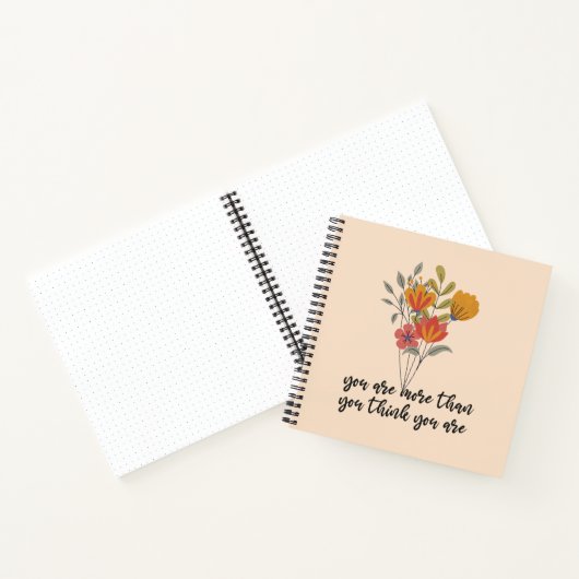 あなたは自分で思っている以上に価値がある ノートブック (内部)