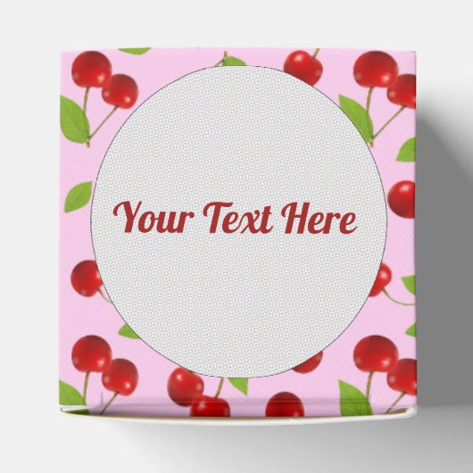 あなたは自分のさくらんぼパイ フェイバーボックス (上部)