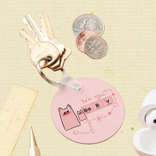 あなたは自分のベビーキーチェーン キーホルダー