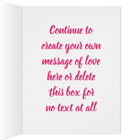 あなたは自分のメッセージを作成する (内側(右))