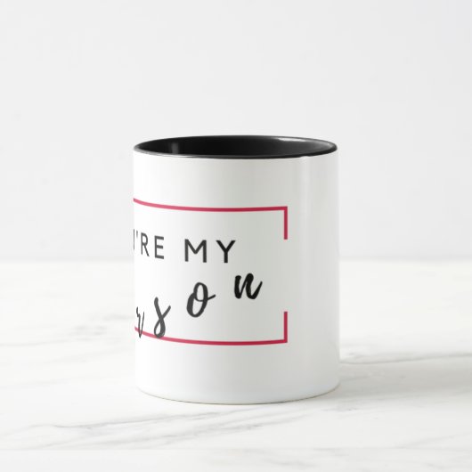 あなたは自分の人 マグカップ (中央)