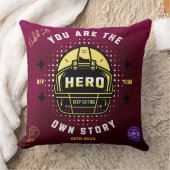 あなたは自分の話のヒーロー クッション (ブランケット)
