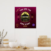 あなたは自分の話のヒーロー ポスター (キッチン)