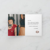 あなたは自分 |フレンド最高の誕生日カード カード (内部)