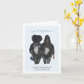 あなたは自分 |フレンド最高の誕生日カード カード (黄色い花)