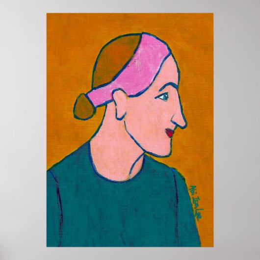 あなたは自由な感じ場所に属している – アートプリント ポスター (正面)