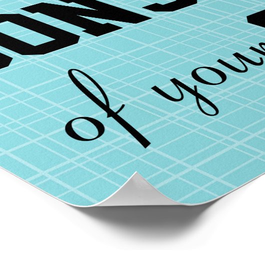 あなたは自由に引用文ポスターを選感動的択する ポスター (角)