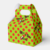 あなたは良いいけなハッピーホリデーパーティー フェイバーボックス (正面サイド)