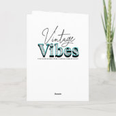 あなたは良い夏を過ごすことを望む カード (裏面)