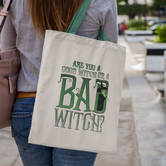あなたは良い魔女か悪い魔女か? トートバッグ