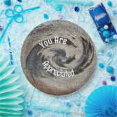 あなたは茶色のモザイク素朴従業員に感謝している ペーパープレート (パーティー)