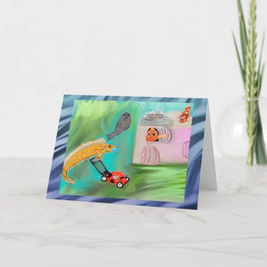 あなたは葉ブロワーより音が大きい カード (正面)