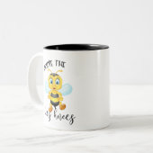 あなたは蜂はひざを打つ |バレンタインデー ツートーンマグカップ (正面左)