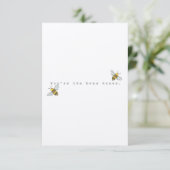 あなたは蜂ひざグリーティングカード サンキューカード (スタンド正面)