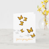 あなたは行く場所 カード (黄色い花)