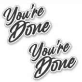 あなたは行われるディーキュットシール シール (正面)