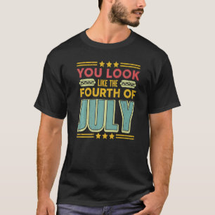 あなたは見た目は7月4日ヴィンテージウサパトリ Tシャツ