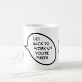 あなたは解雇されるドナルド・トランプ- コーヒーマグカップ (中央)