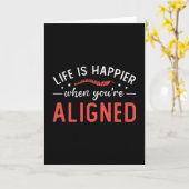 あなたは調整されたカイロプラクター カード (黄色い花)