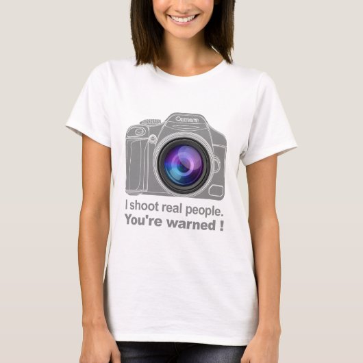 あなたは警告される! Tシャツ (正面)