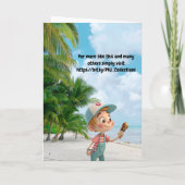 あなたは賢いはずだと思っていた。 サンキューカード (裏面)