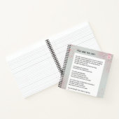 あなたは贈り物である – 自己愛の感動的詩 ノートブック (内部)