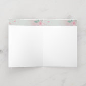 あなたは贈り物 - 自分を愛する 魂の詩 箔グリーティングカード (内側レイダウン)