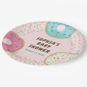 あなたは赤ちゃんシャワー恋しく思の紙プレートしたいドーナツ ペーパープレート (アングル)