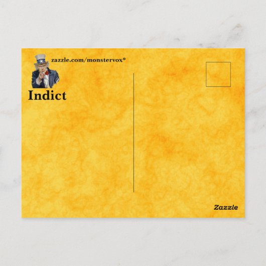 あなたは起訴はがき ポストカード (裏面)