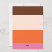 あなたは超絶かっこいい最強の母 RETRO 楽しい母の日 シーズンカード (裏面)