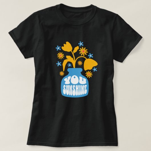 あなたは輝く女性用 Tシャツ (デザイン正面)
